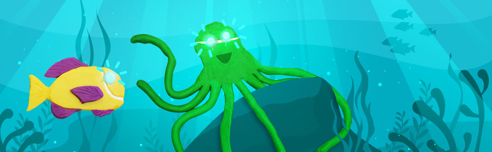 Octopus and Fish Dough Project