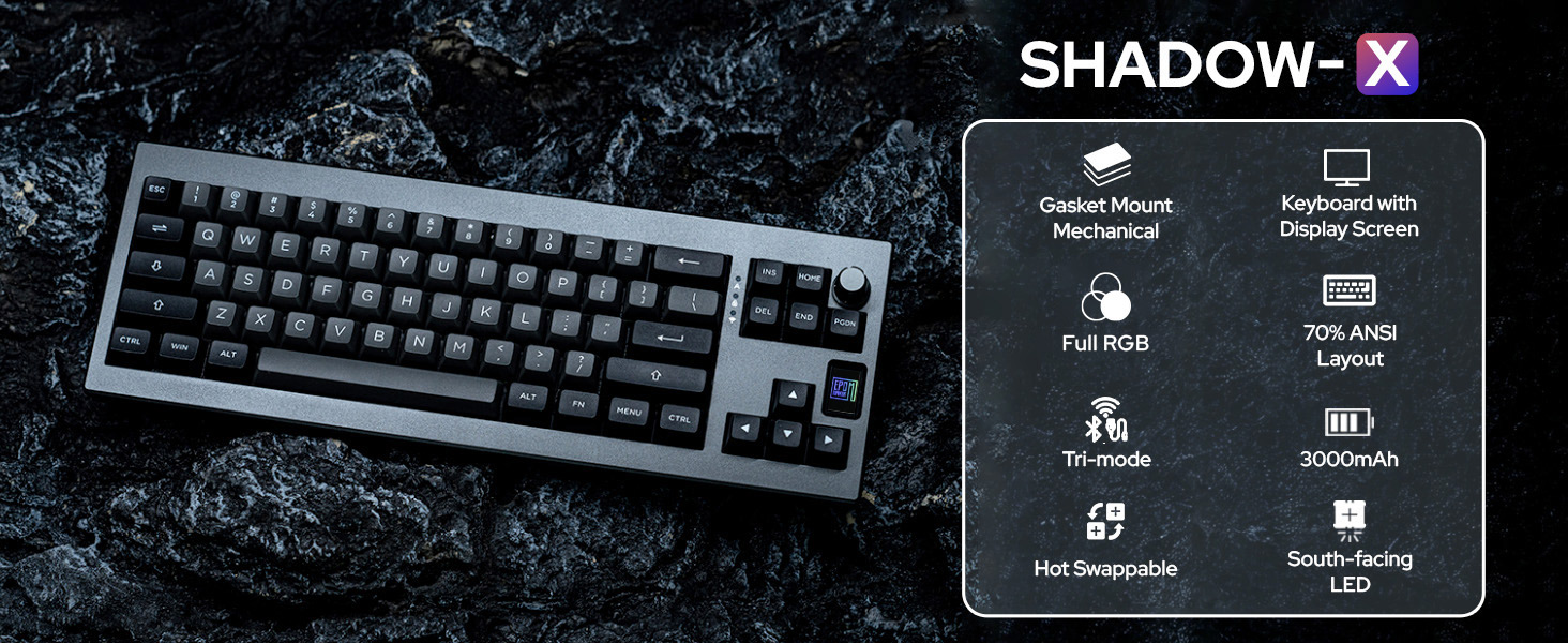 【超激安】⑥Qi10〜STEALTH（ 8本）+おまけ（CB+PT&WG2本） Amazon.com: EPOMAKER Shadow-X Gasket Mechanical Keyboard