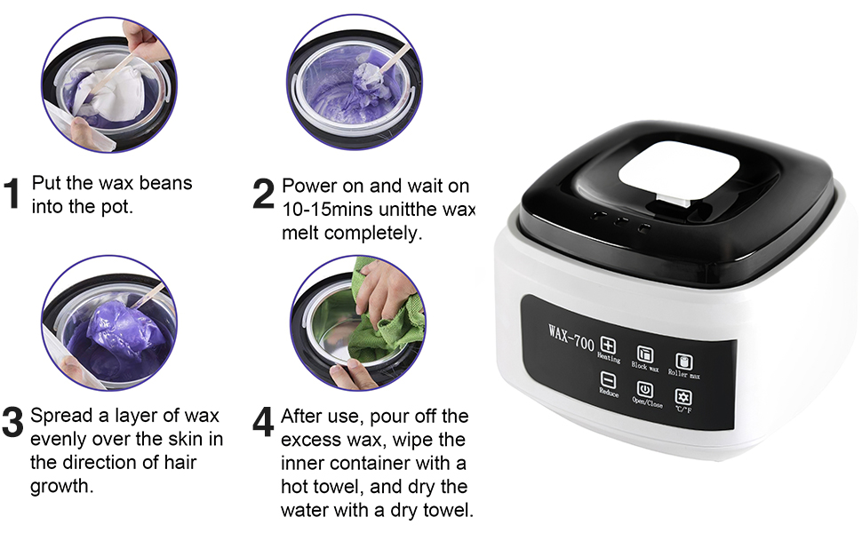 Greenlife® Professional Wax Beans Heater Wax Machine Electric Epilator