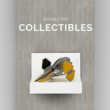 Screwless 4" Universal Shelf for Cloud Security Camera, Baby Monitor, Small Speakers, Electronic