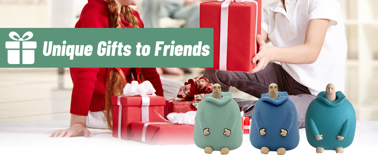 微笑む指のテーブル装飾