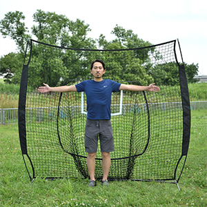 FIELDOOR バッティング練習用ネット 200cmx80cmx200cm 野 Amazon | FIELDOOR バッティング練習用ネット 200cmx80cmx200cm