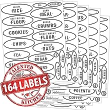 Contemporary Pantry Labels