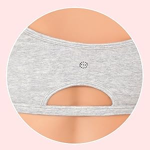 Key hole back ensures easy wear