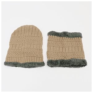ニット帽とスヌードのセット TeddyShop ニット帽 ニットキャップ ふんわり もこもこ スヌード