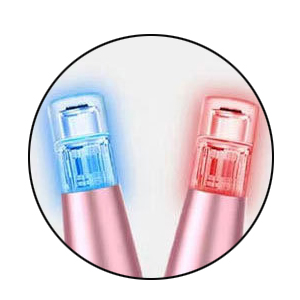 LED right derma dermapen microneedle face skin microneedling pen professional kit cartridge tool