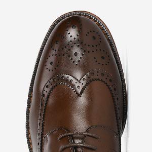 zapatos de brogue moderno adolescente boda fiesta graduación