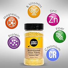 Urban Platter Nutritional Yeast Flakes, 1Kg