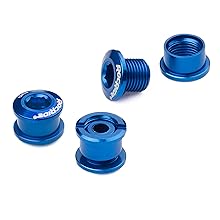 rocride blue chainring bolts