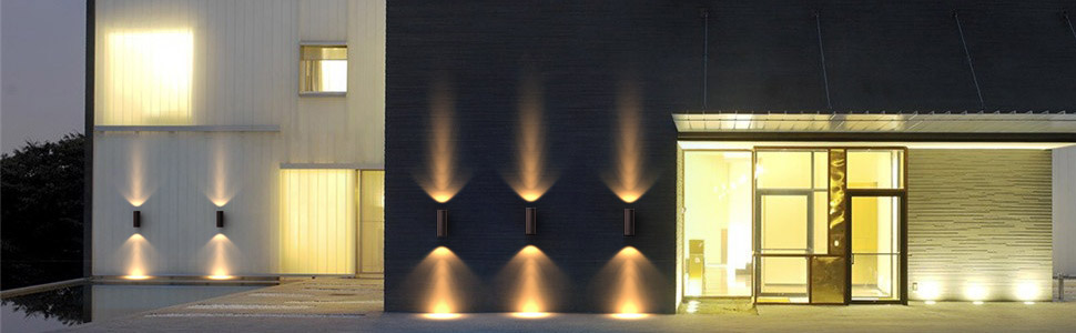 aplique de pared exterior gu10