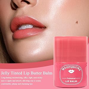 Opvullende lippenbalsem, gelei getinte lippenbalsem