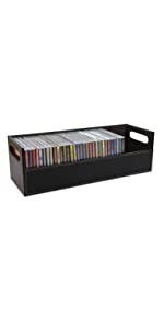 dvd storage bin, dvd tray, media organizer