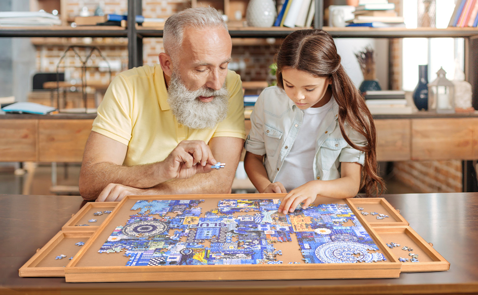 Puzzling with board