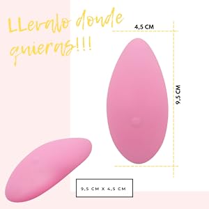 VIBIMUA Vibrador masajeador pequeño, suave y blando de gran ...