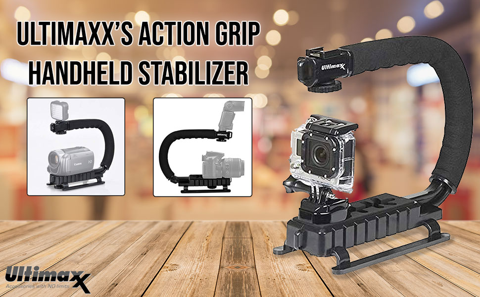 Ultimaxx Stabilizing Handheld Stabilizer Handle Grip with Accessory