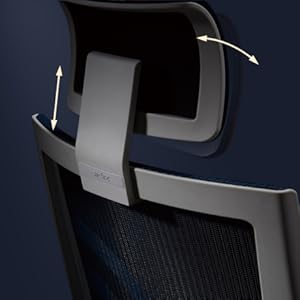 2 way adjustable and comfortable headrest chair