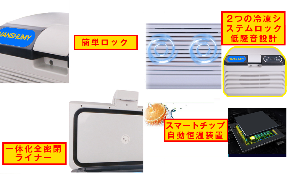 HANSHUMY 冷温庫 冷蔵庫 12L 保冷 保温 車載 ポータブル ミニ 41dPp-796qL.jpg