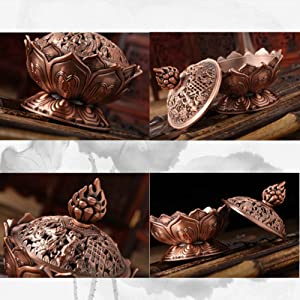 Amazon.com: Vintage Backflow Incense Holder with Lotus