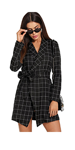 Longline Blazer Dress