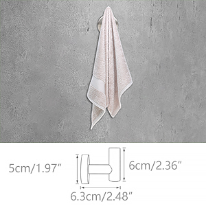 Exleco Toallero para baño 3 Piezas, Juego de Accesorios de ...