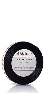 magnetic tape self adhesive strips roll 3m strong