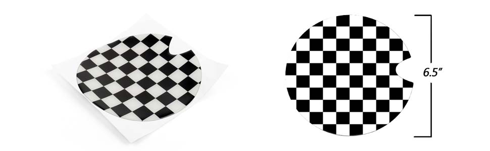 Amazon.com - x xotic tech 1x Black White Checkered Pattern