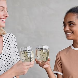grandma shark wine glass gifts for grandmother nana funny novelty animal stemless libbey