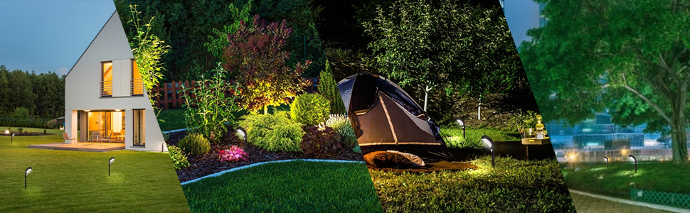 Solar Landscape Spotlights