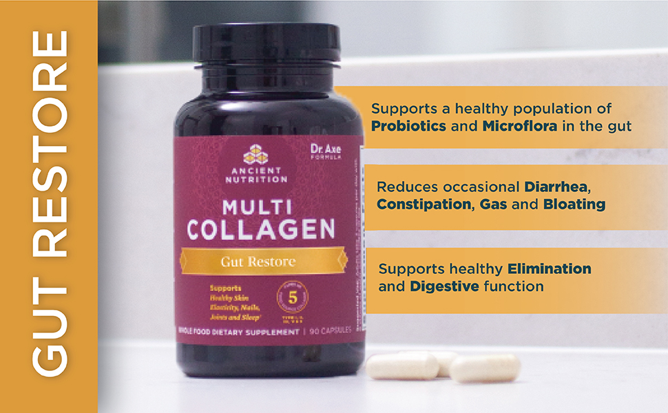 Multi Collagen Capsules Gut Restore