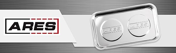 Large Magnetic Part Tray holds Screws, Sockets, Bolts, Pins, and Tools Super Strong 4 lb Magnets