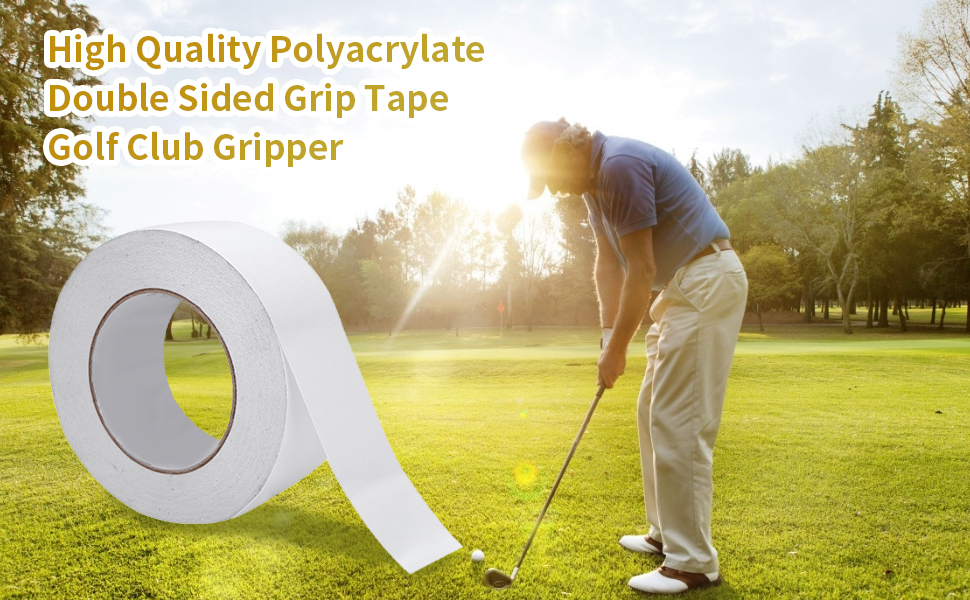 VGEBY Golf Grip Tape, Polyacrylate Double Sided Grip Tape Golf Club