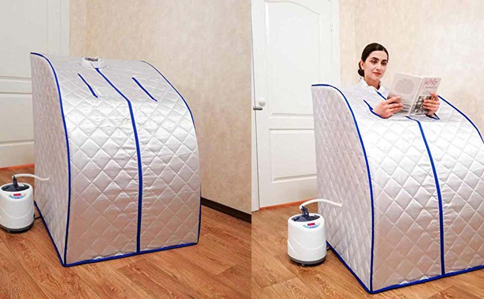 NIVKART® Premium Portable STEAM Bath Machine for Home Amazon.in Beauty