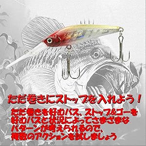 Amazon.co.jp: 釣り【Blue Ocean】バス ルアー シャッド セット