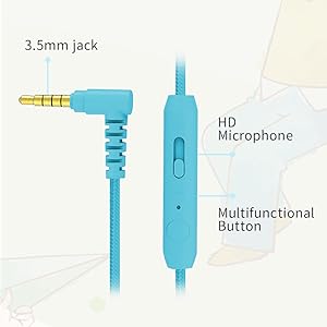 kids headphones cable