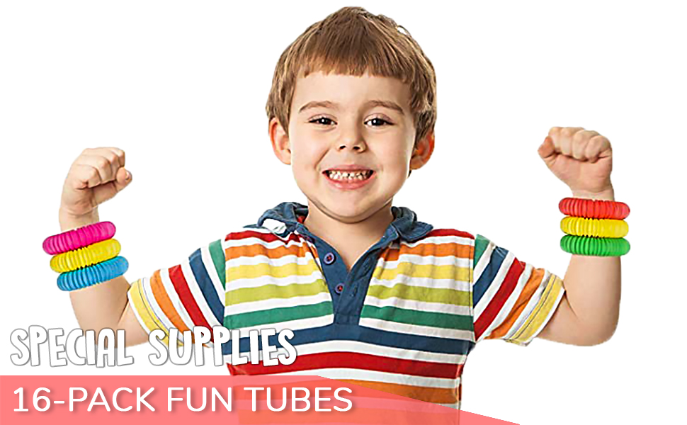 Fun Tubes 16 pack