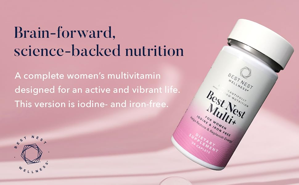 A complete women’s multivitamin designed for an active and vibrant life.