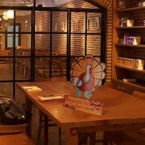 Thanksgiving Standing Turkey Hanging Wall Decor Welcome Sign