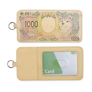 Amazon.co.jp: 新千円札(柴犬) 合皮財布 : ファッション