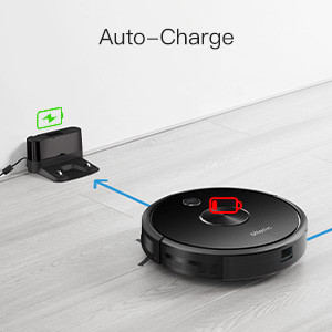 ULTENIC D5s Pro - Robot Vacuum Cleaner With Mop - 3000Pa Suction - Wi-Fi/Alexa/App Control 16 robot vacuum cleaner Automatic Charge