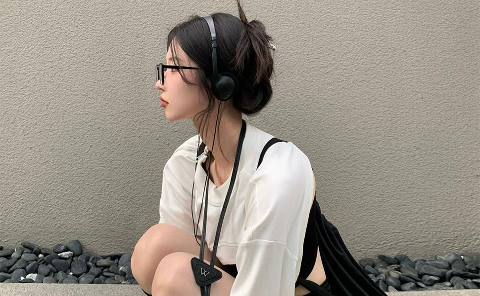 レトロなイヤホン 有線レトロ オーバーイヤー イヤホン