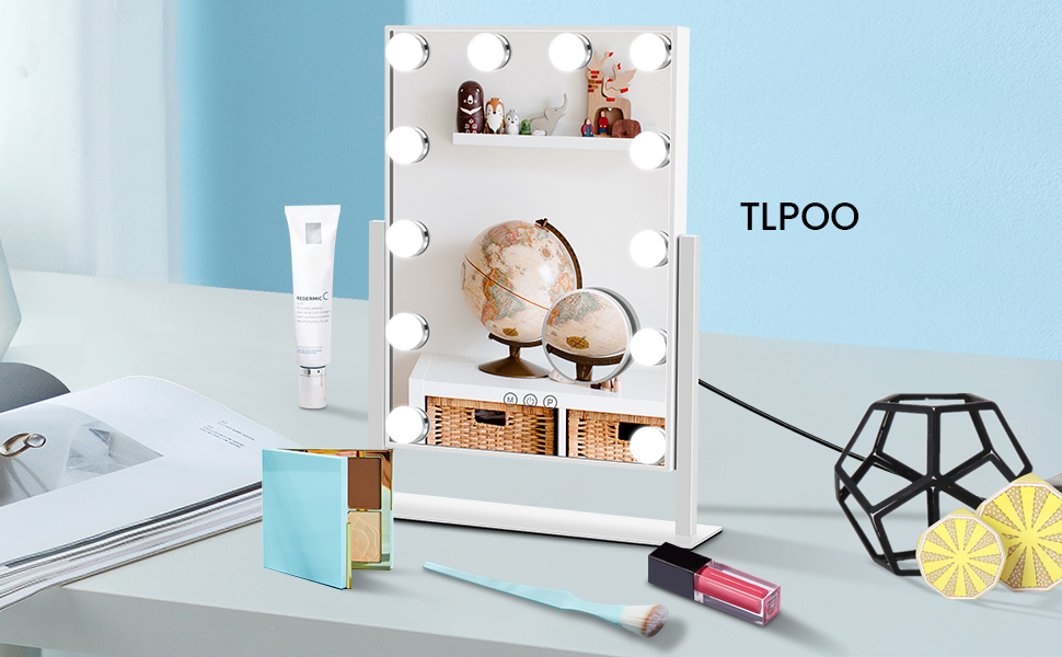 vanity mirror with lights for bedroom