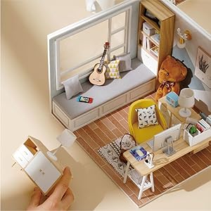 Amazon | [MuMuBoo] ドールハウス 日本語説明書付属 1/12サイズ