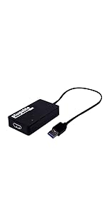Plugable USBディスプレイアダプタ USB3.0 Amazon | Plugable USB グラフィック変換アダプタ USB3.0 HDMI