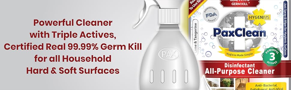 PaxClean HyGenius Cleaner Spray