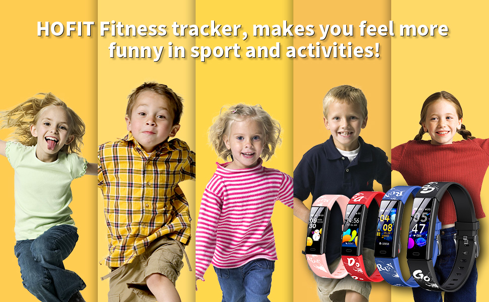 HOFIT Fitness Tracker For Kids, Fitness Watch Activity Tracker With
