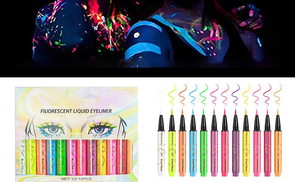 Colored Liquid Eye Liner