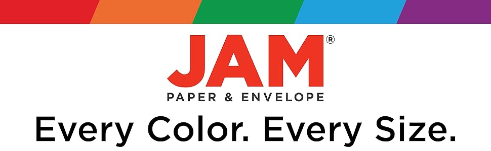 jam paper every color every size