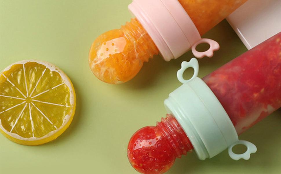 Obst-Beißringe für Babys,Baby Fruit Food Feeder Schnuller