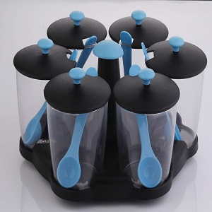 360 Achar Pickle Stand 3 useful for the storage of different type pickles, masalas