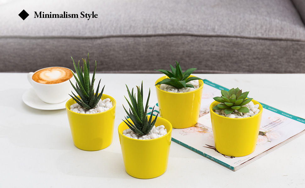 我谷風盆　約32cm×約22.5cm×約3.5cm Amazon.com: MyGift 3.5 英吋(約8.9 公分)迷你現代黃色圓柱形